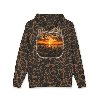 Hoodie - 'Every Wide Sky' Sunset Fishing Graphic Hooded Sweatshirt