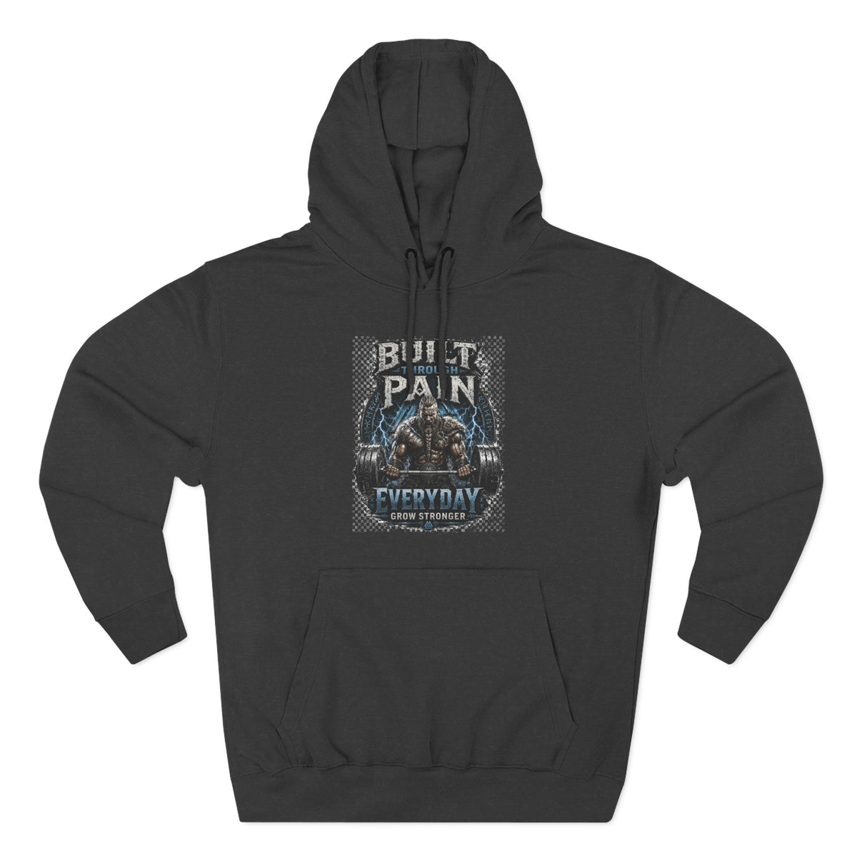 Built Pain Everyday Warrior Hoodie | Fitness Gym Motivation