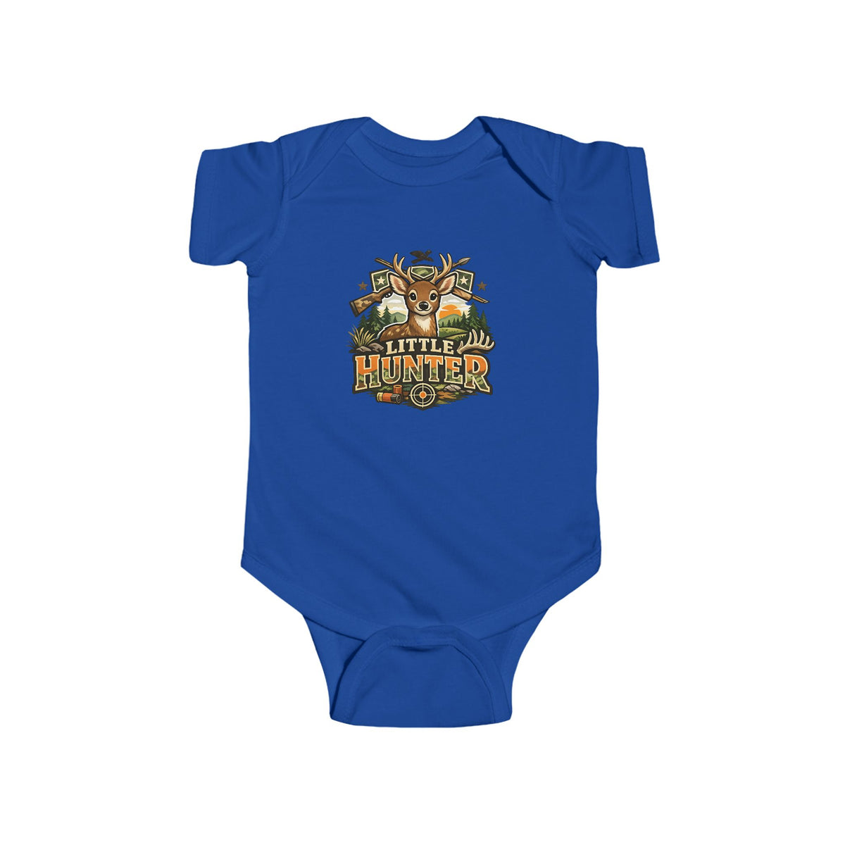 Little Hunter Baby Bodysuit – Cute Deer Woodland Infant Onesie