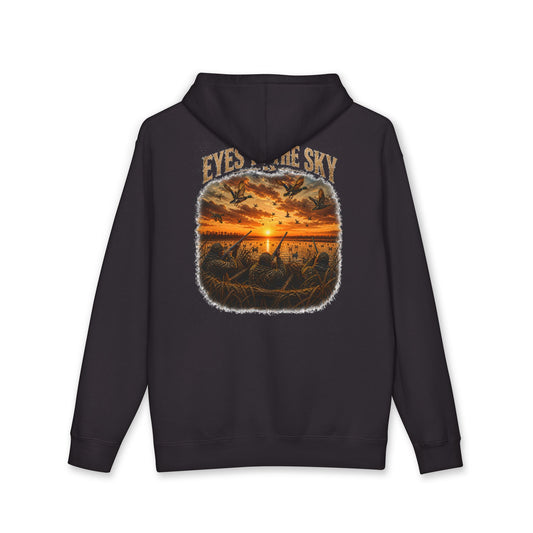 Hoodie - 'Every Wide Sky' Sunset Fishing Graphic Hooded Sweatshirt