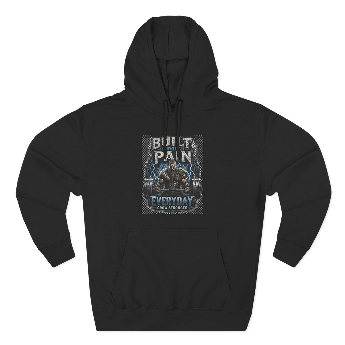 Built Pain Everyday Warrior Hoodie | Fitness Gym Motivation
