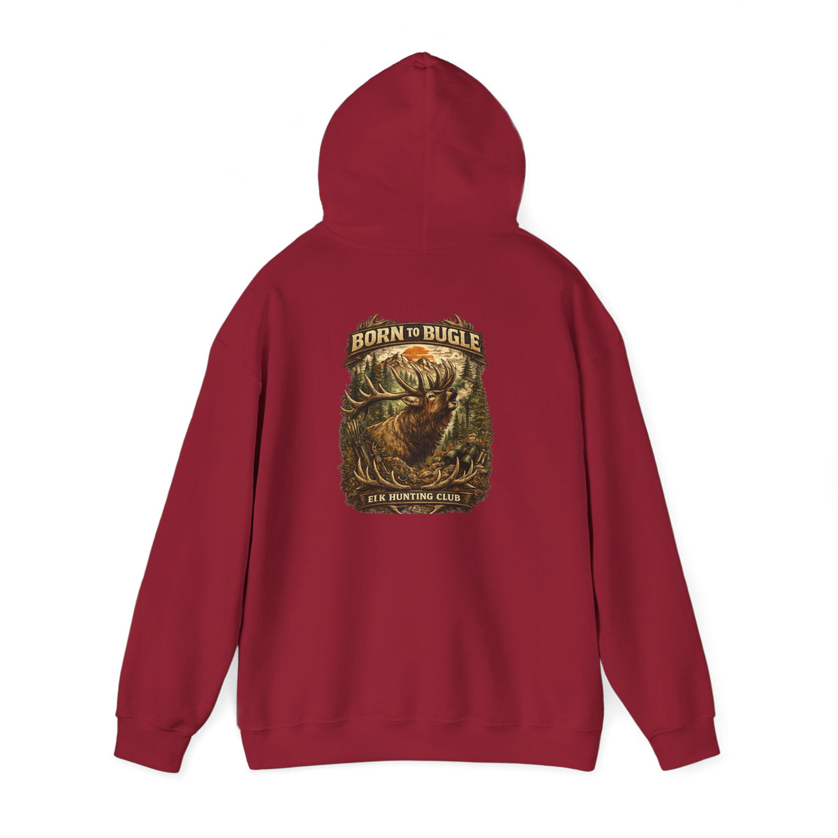 born to bugle hoodie