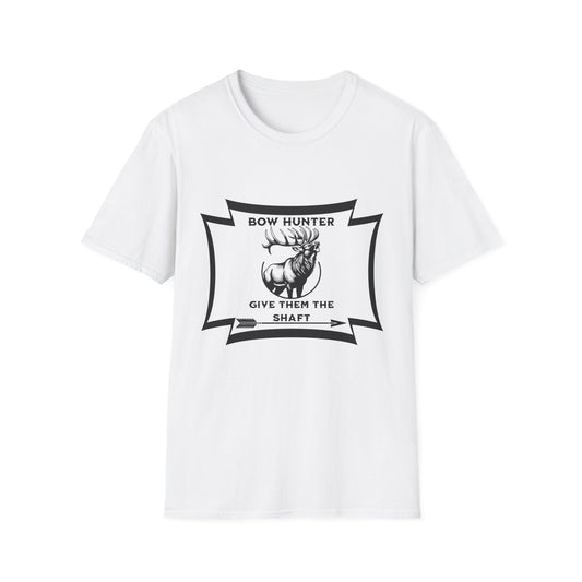 Bow Hunter T-Shirt — 'Give Them the Shaft' Graphic Tee