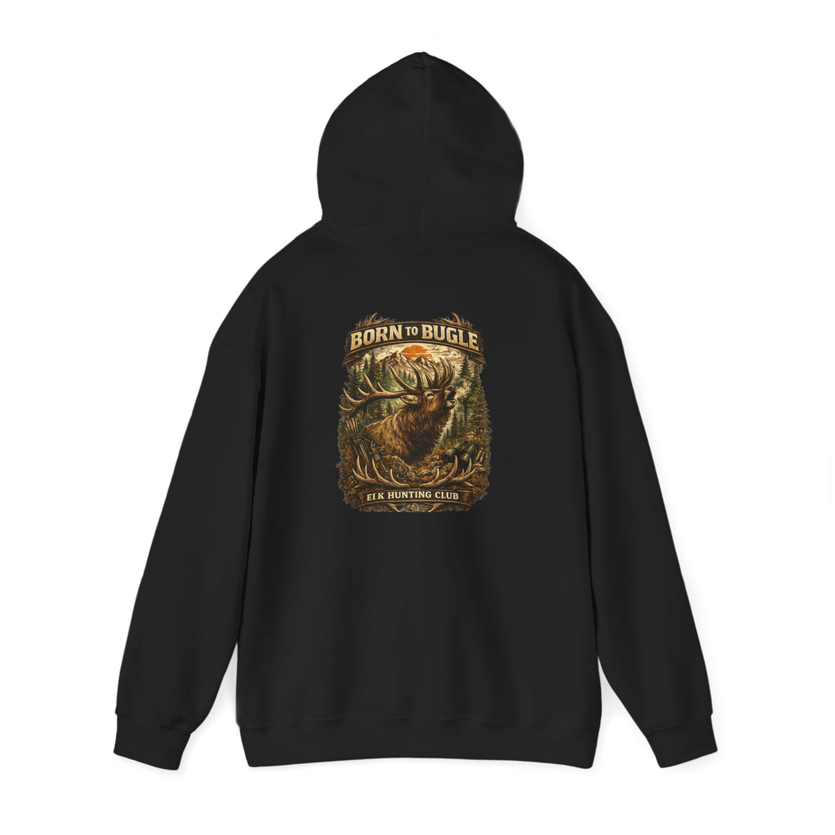 born to bugle hoodie