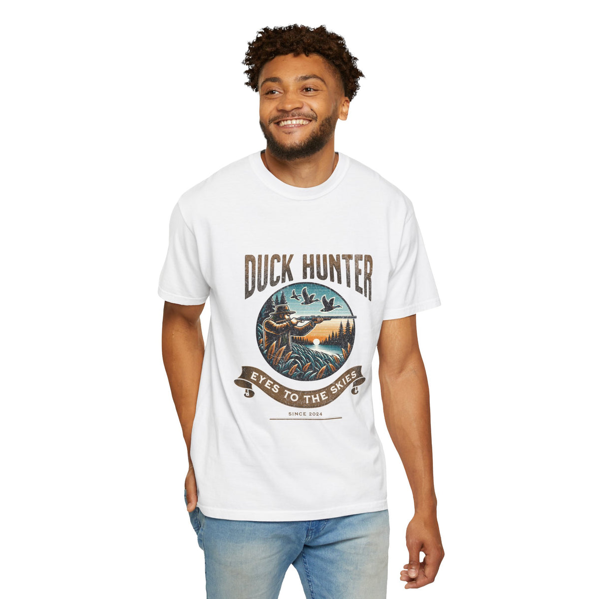 Duck Hunter T-Shirt – "Eyes to the Skies" Hunting Graphic Tee