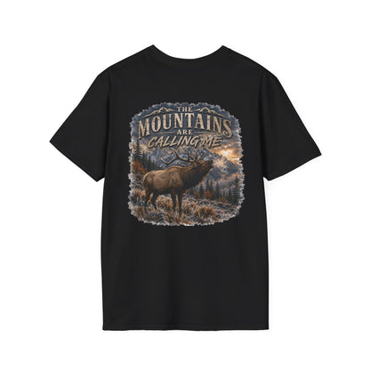 mountains are calling me T‑Shirt — Rustic Outdoor Hunting Tee