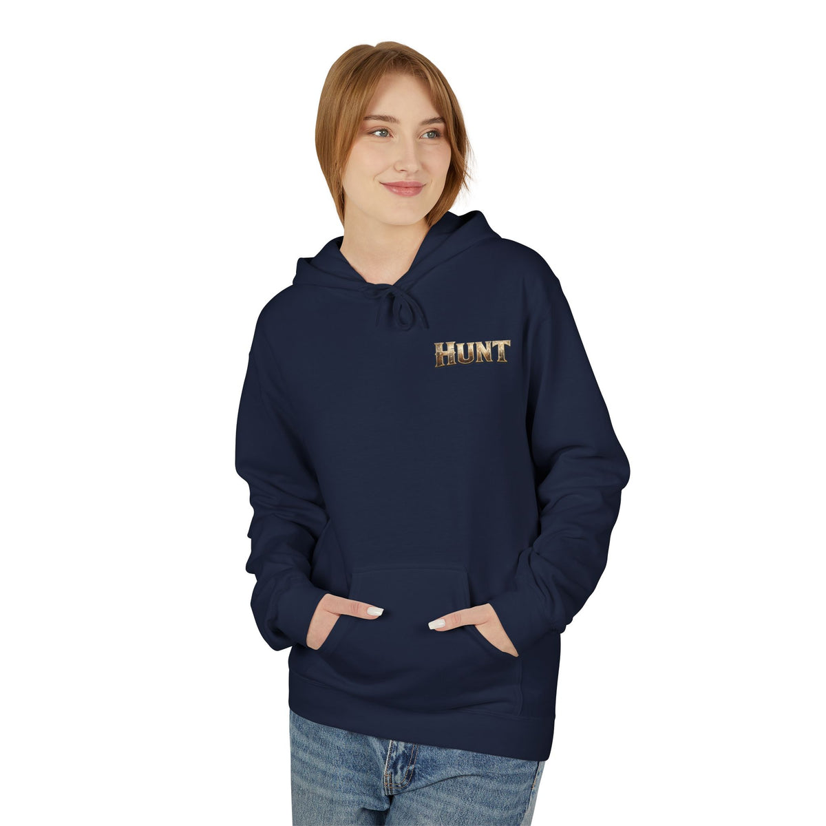 Hound Hunter Hoodie – Rustic Hunting Dog Graphic Sweatshirt