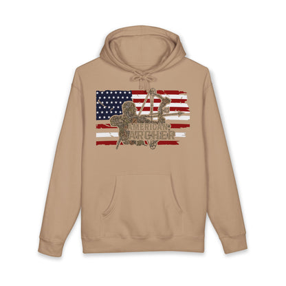 American Archer Hoodie — Patriotic Bow Hunting Sweatshirt