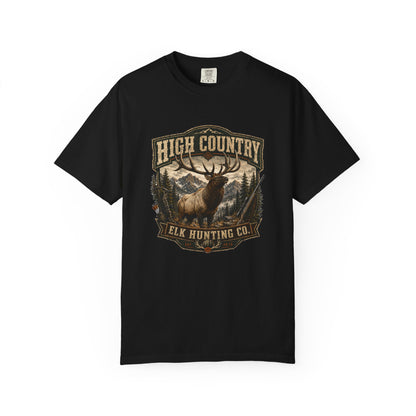 Elk Hunting High Country T-Shirt