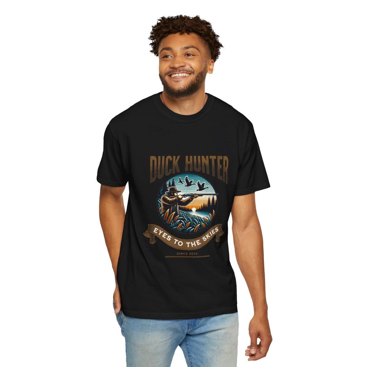 Duck Hunter T-Shirt – "Eyes to the Skies" Hunting Graphic Tee
