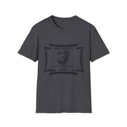 Bow Hunter T-Shirt — 'Give Them the Shaft' Graphic Tee