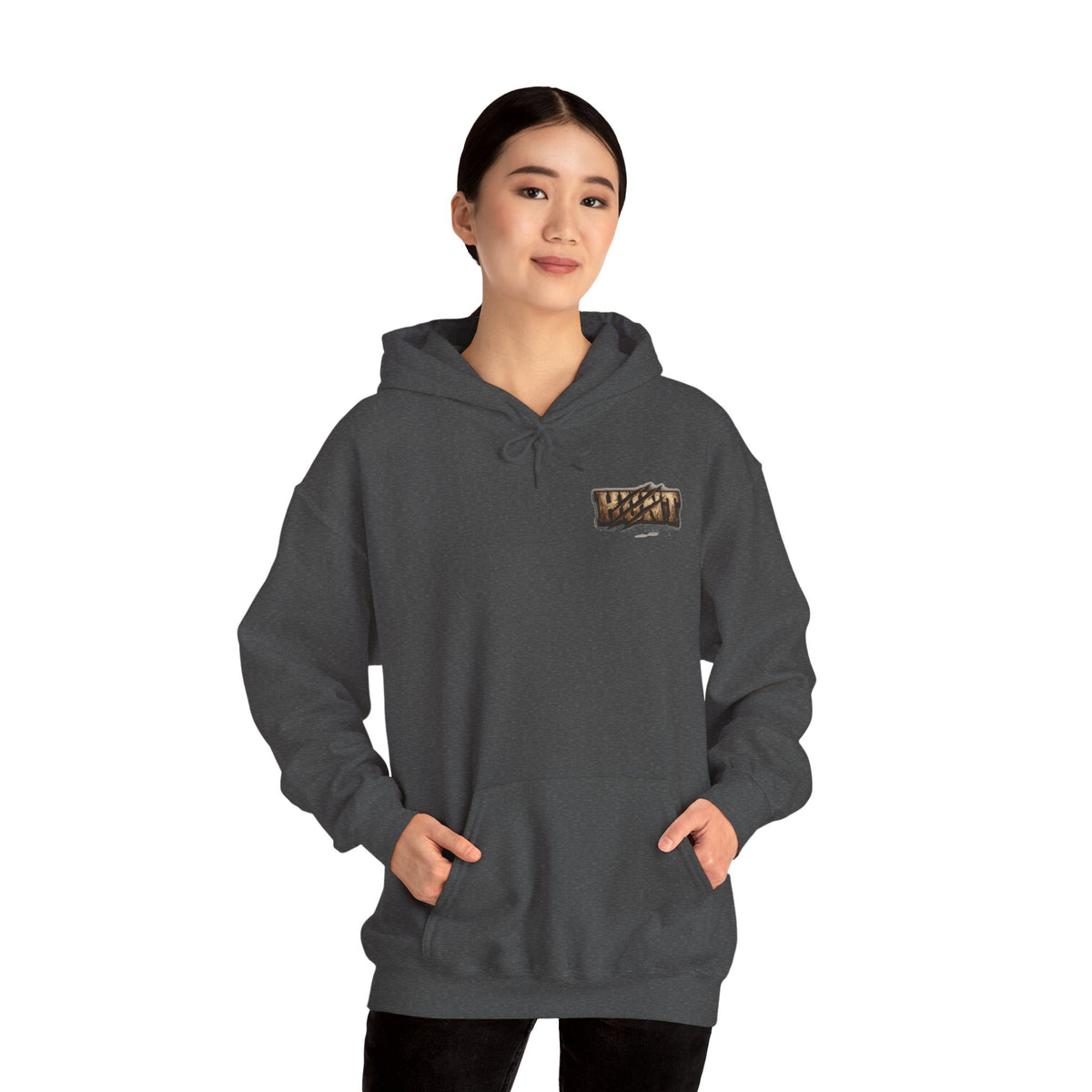 Bear Hunter Hoodie — Rustic Wildlife Hunting Graphic Sweatshirt