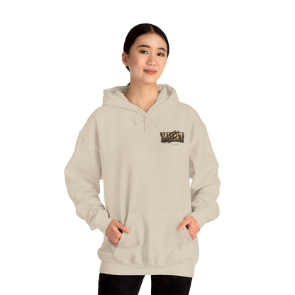 Bear Hunter Hoodie — Rustic Wildlife Hunting Graphic Sweatshirt