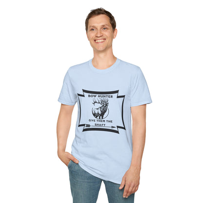 Bow Hunter T-Shirt — 'Give Them the Shaft' Graphic Tee