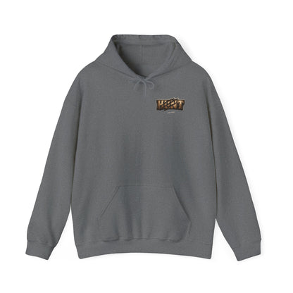 Bear Hunter Hoodie — Rustic Wildlife Hunting Graphic Sweatshirt