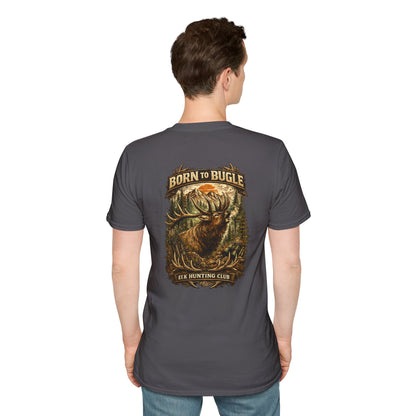 Born to bugle T-Shirt — Outdoor Hunting Graphic Tee