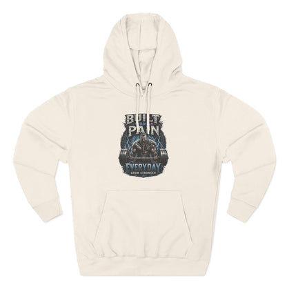 Built Pain Everyday Warrior Hoodie | Fitness Gym Motivation