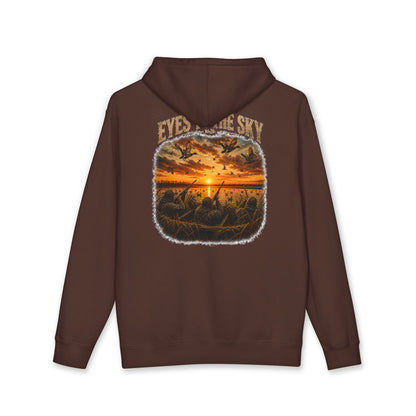 Hoodie - 'Every Wide Sky' Sunset Fishing Graphic Hooded Sweatshirt