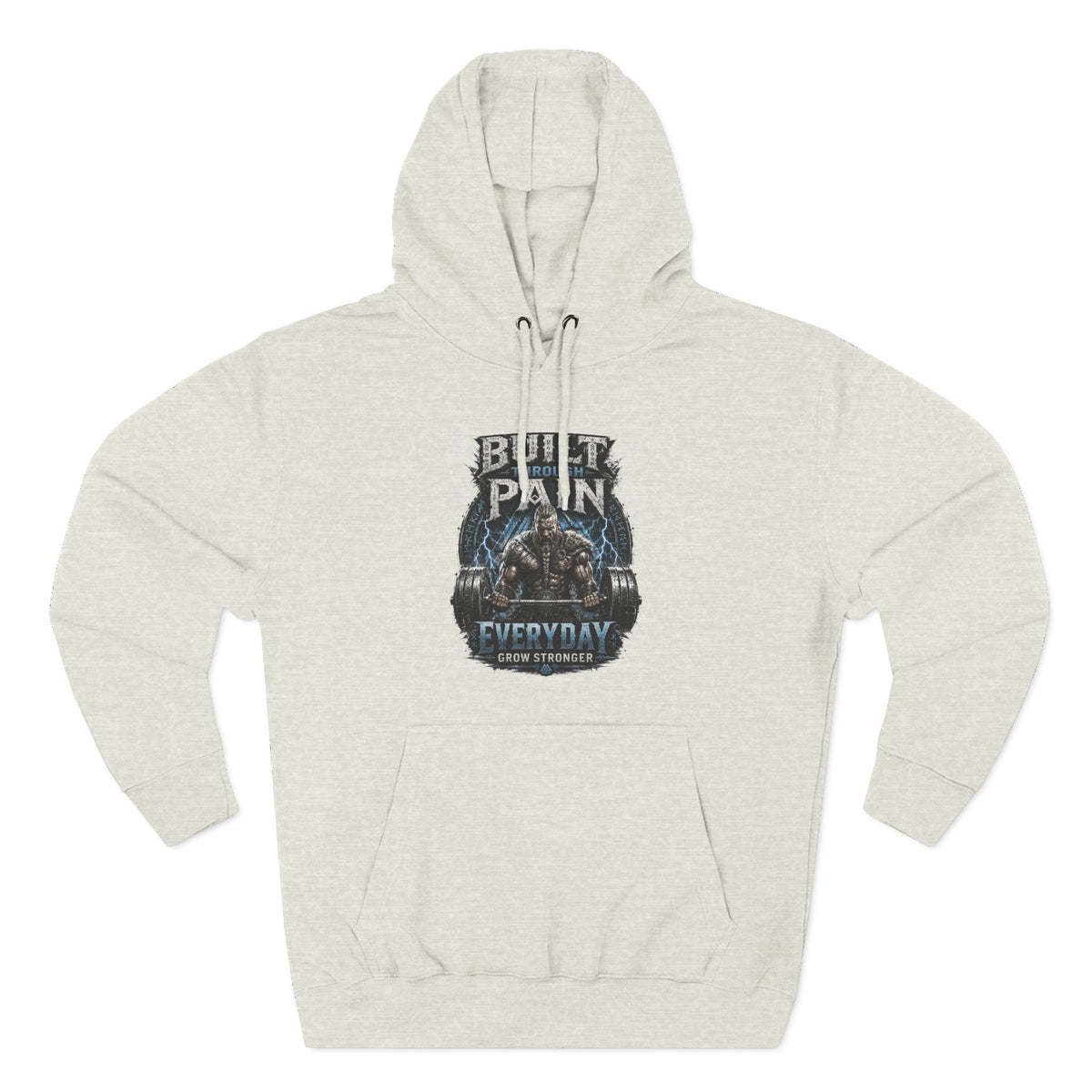 Built Pain Everyday Warrior Hoodie | Fitness Gym Motivation