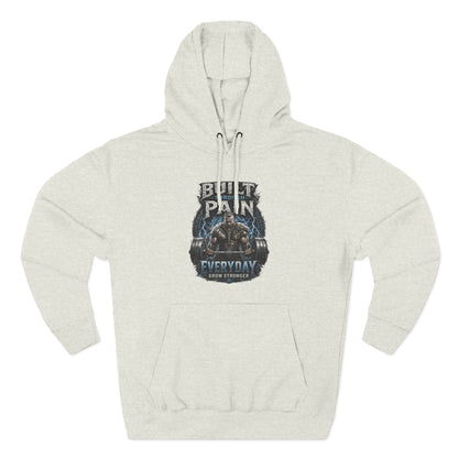 Built Pain Everyday Warrior Hoodie | Fitness Gym Motivation