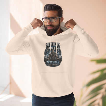 Built Pain Everyday Warrior Hoodie | Fitness Gym Motivation