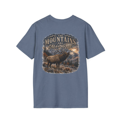 mountains are calling me T‑Shirt — Rustic Outdoor Hunting Tee