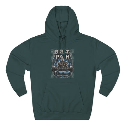 Built Pain Everyday Warrior Hoodie | Fitness Gym Motivation