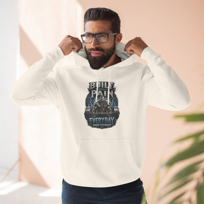 Built Pain Everyday Warrior Hoodie | Fitness Gym Motivation