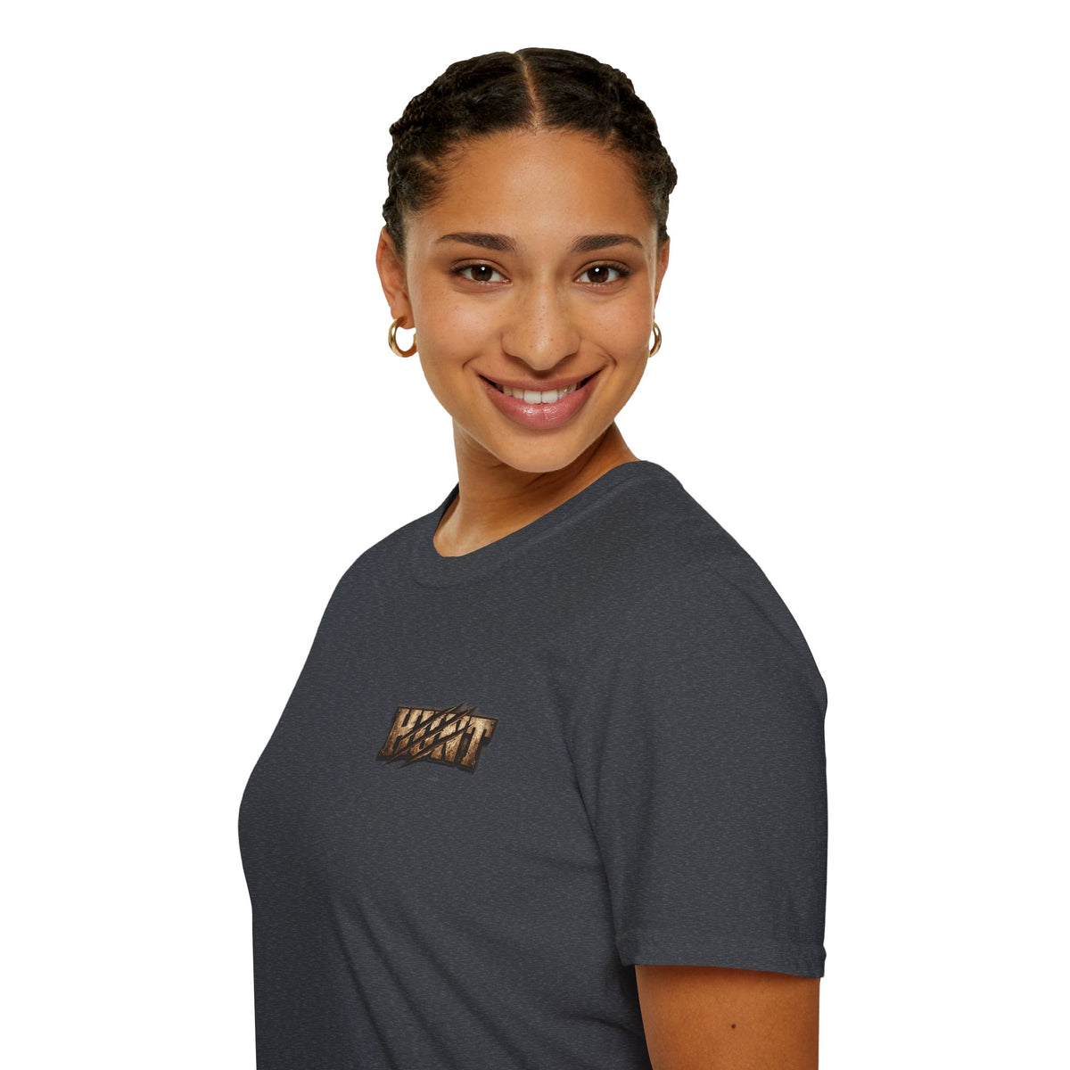 Bear hunter T‑Shirt — Retro Distressed Graphic Tee
