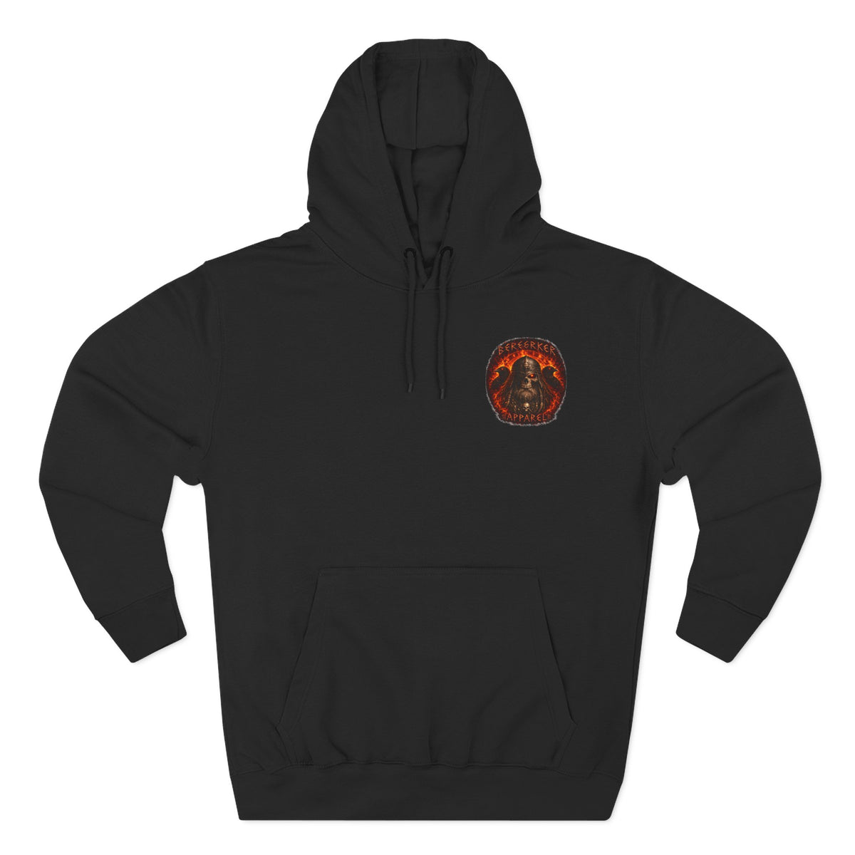 Train for Valhalla We Conquer Hoodie | Viking Warrior Strength Graphic